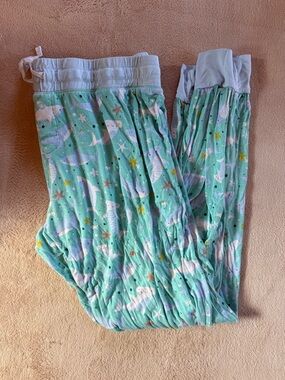 Little Sleepies Mint Green Shark Print Pajama Pants